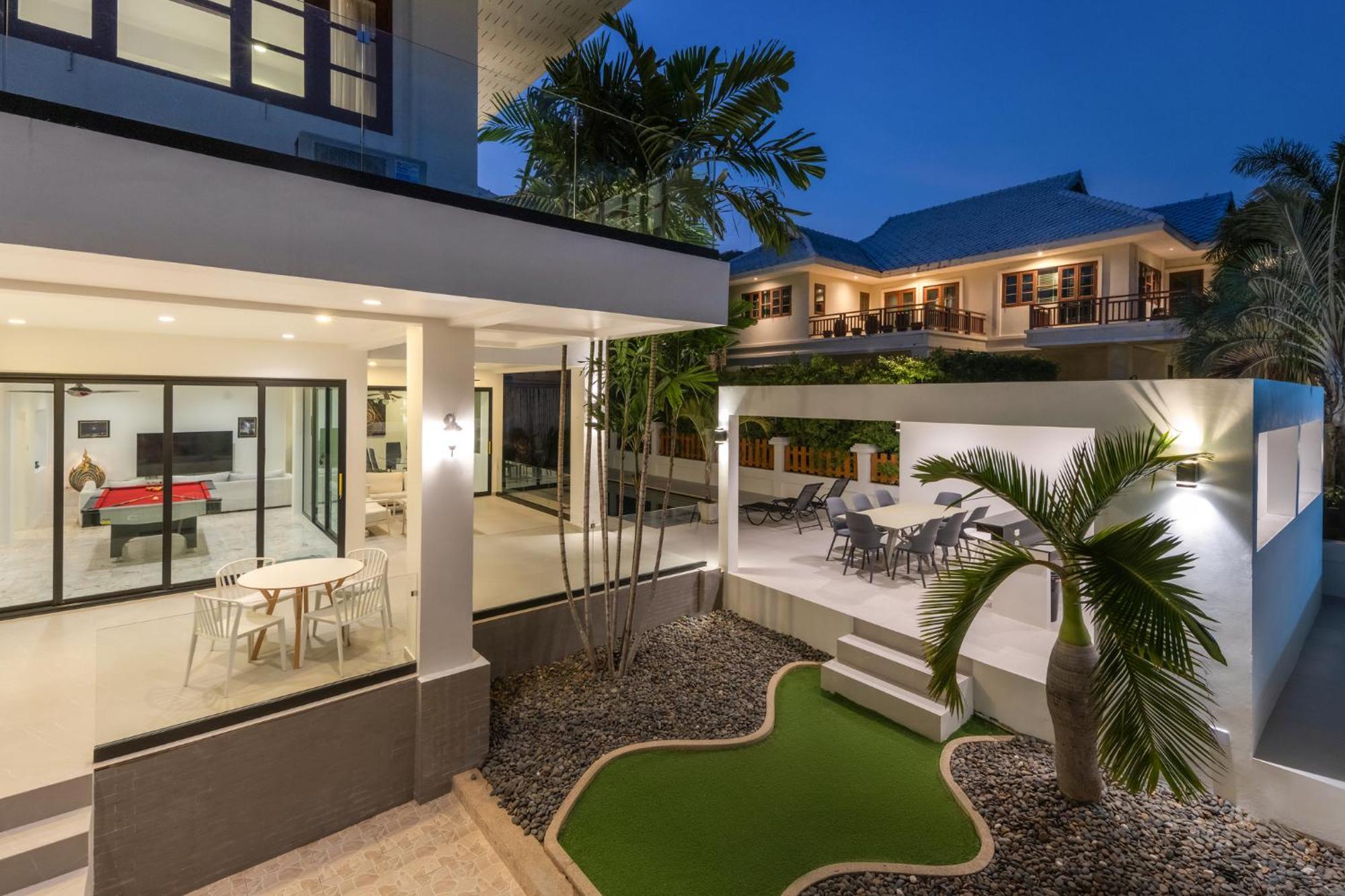Stunning Villa With Pool And Tropical Garden Хуа Хин Экстерьер фото