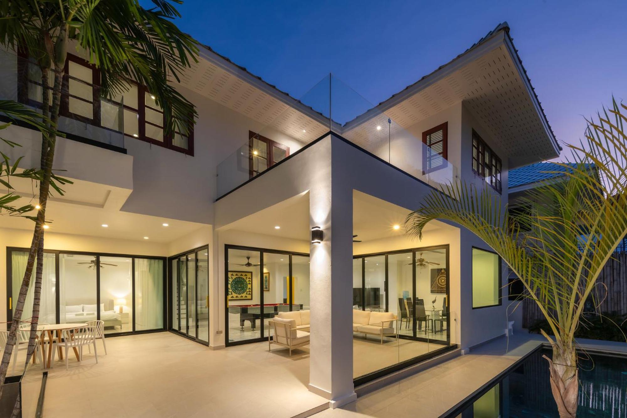 Stunning Villa With Pool And Tropical Garden Хуа Хин Экстерьер фото