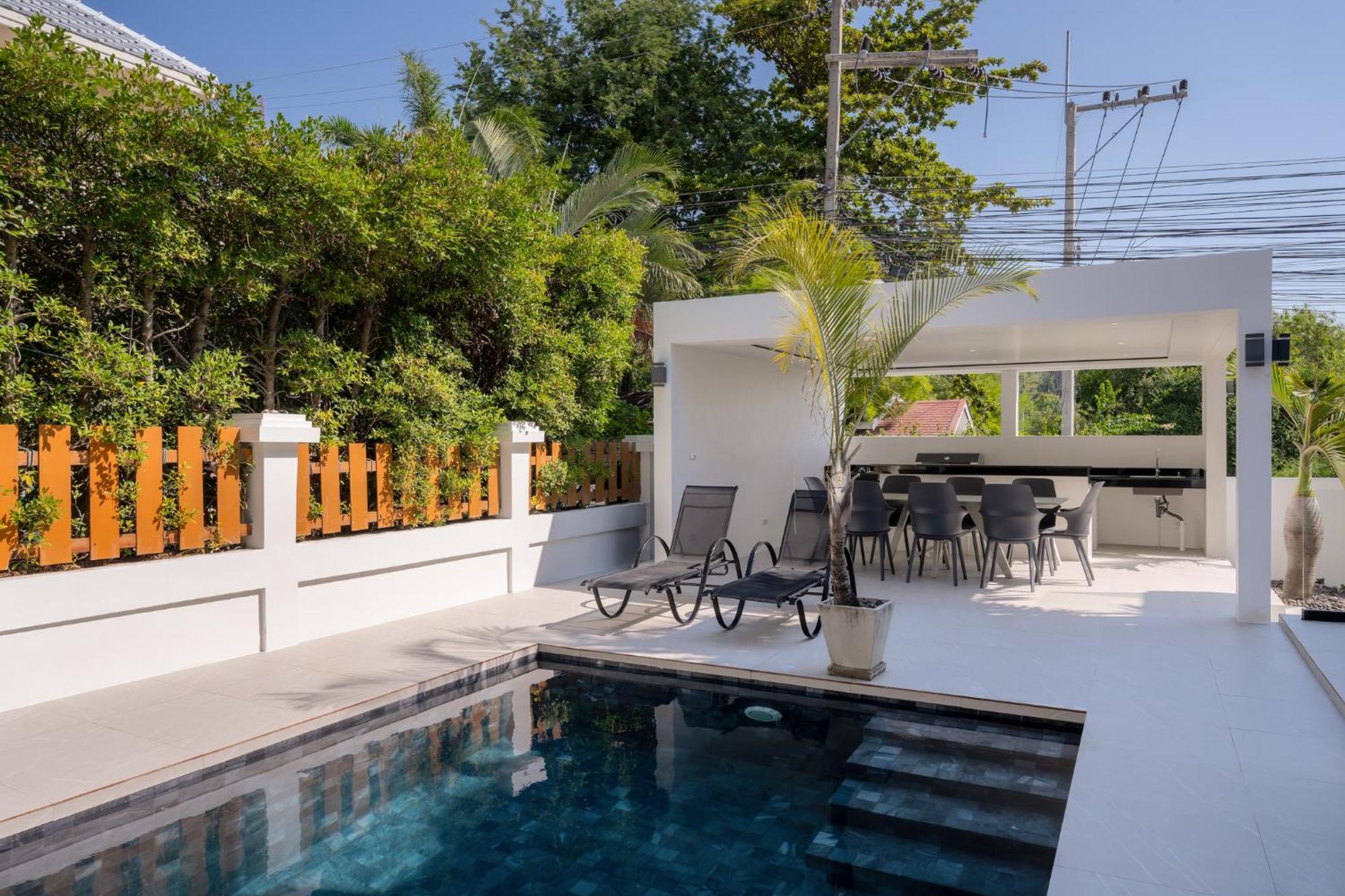 Stunning Villa With Pool And Tropical Garden Хуа Хин Экстерьер фото