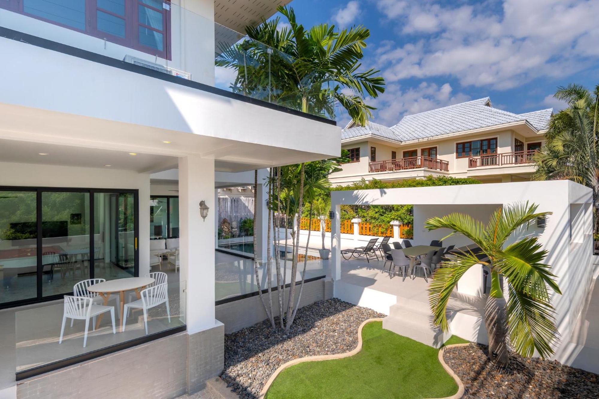 Stunning Villa With Pool And Tropical Garden Хуа Хин Экстерьер фото