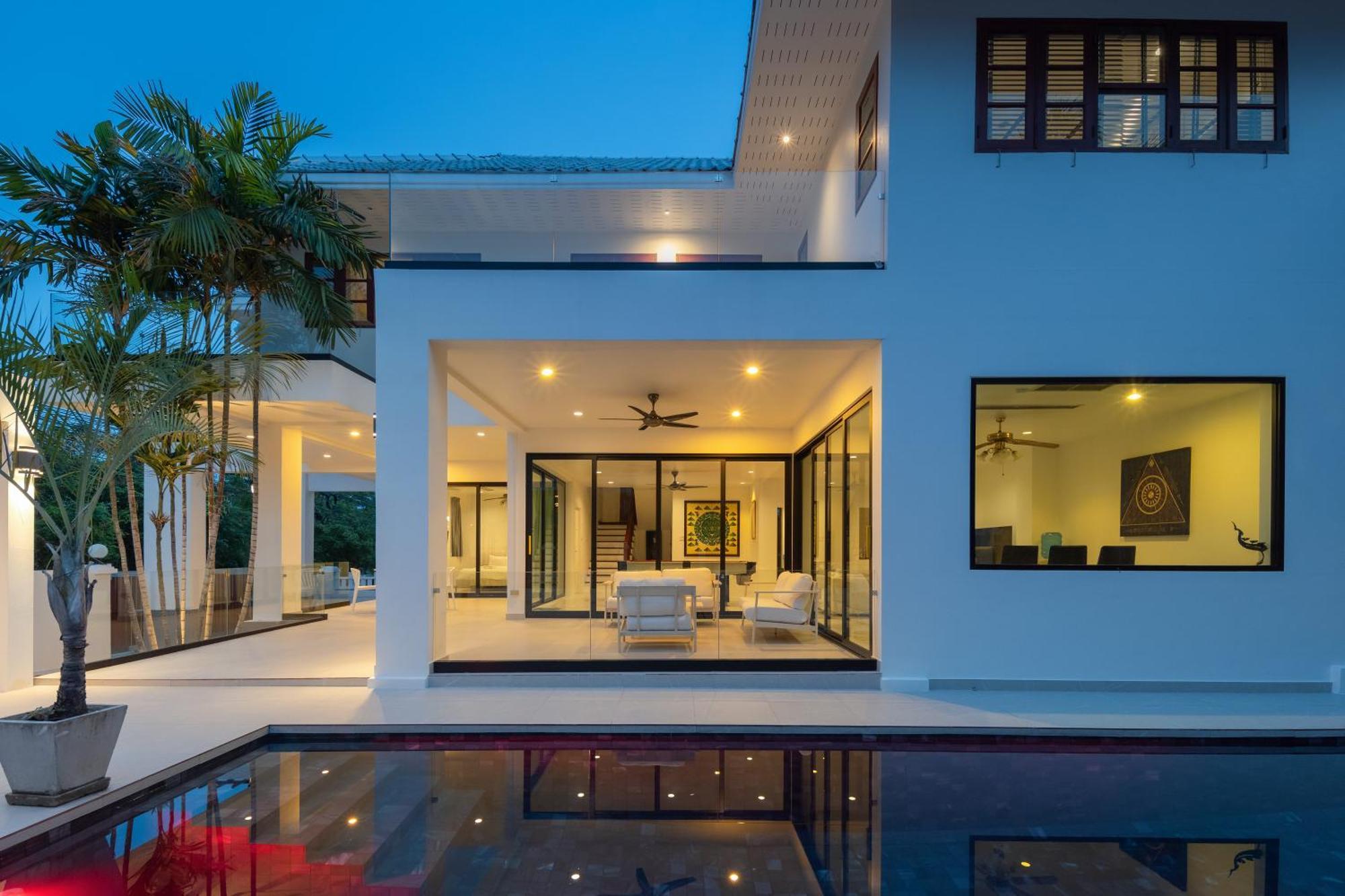 Stunning Villa With Pool And Tropical Garden Хуа Хин Экстерьер фото